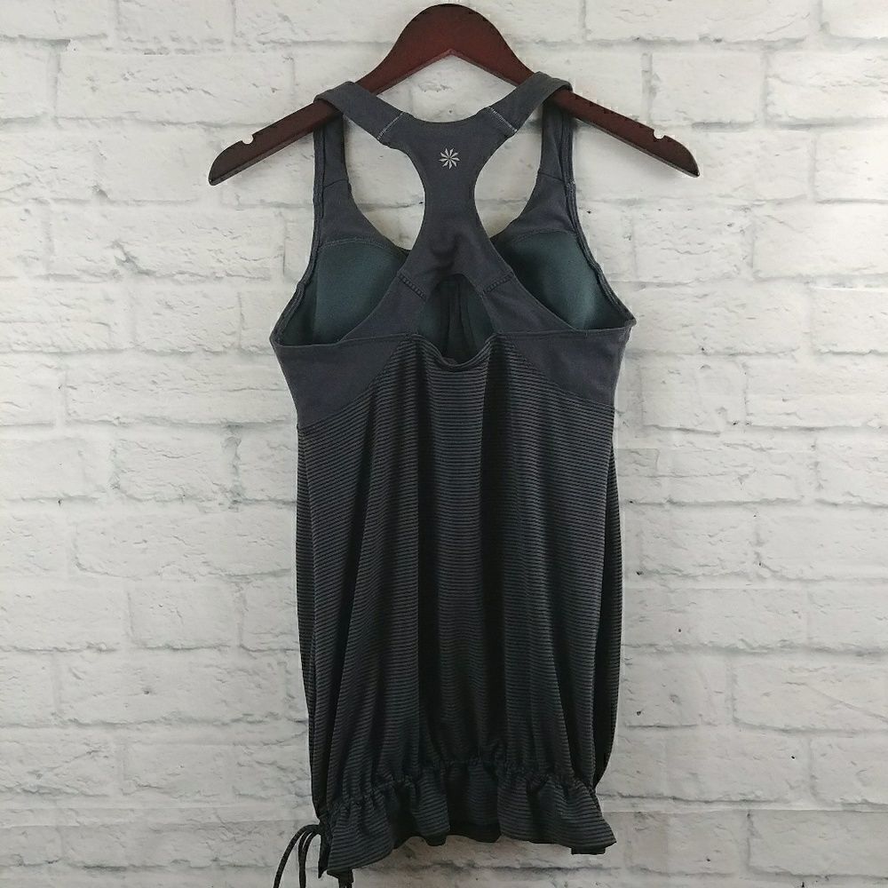 Athleta Skills & Drills Tank Top Gray Small Fit - Picture 5 of 6